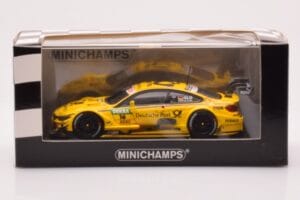 BMW M4 F82 DTM BMW Team RMG #16 T. Glock DTM 2016 Minichamps 1:43 410162416 Metāls — attēls 4 no 4