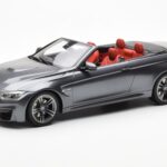BMW M4 F83 Kabriolets Pelēks GT Spirit 1:18