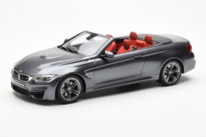 BMW M4 F83 Kabriolets Pelēks GT Spirit 1:18