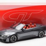 BMW M4 F83 Kabriolets Pelēks GT Spirit 1:18 - image 6 of 6