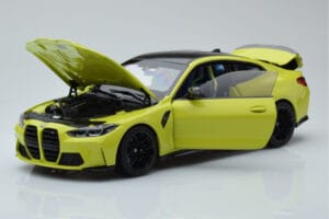 BMW M4 G82 Dzeltens Dīlera Izdevums Minichamps 1:18 80435A51949 Metāls — attēls 2 no 8