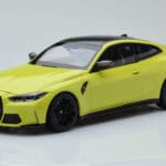 BMW M4 G82 Dzeltens Dīlera Izdevums Minichamps 1:18