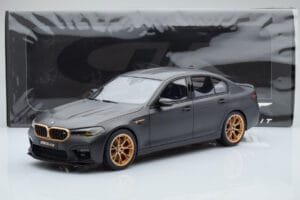 BMW M5 CS F90 Frozen Brands Hatch Pelēks GT Spirit 1:18 GT893 Sveķi — attēls 5 no 5