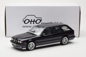 BMW M5 E34 Touring Diamond Melns Otto 1:18 OT198 Sveķi — attēls 6 no 6