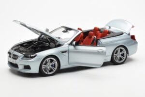 BMW M6 F12 Kabriolets Silverstone Sudrabs II Paragon 1:18 80432253656 Metāls — attēls 2 no 8