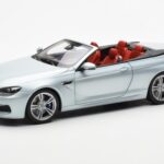 BMW M6 F12 Kabriolets Silverstone Sudrabs II Paragon 1:18