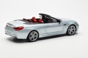 BMW M6 F12 Kabriolets Silverstone Sudrabs II Paragon 1:18 80432253656 Metāls — attēls 3 no 8