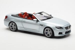 BMW M6 F12 Kabriolets Silverstone Sudrabs II Paragon 1:18 80432253656 Metāls — attēls 6 no 8