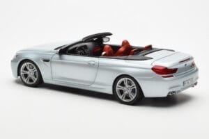 BMW M6 F12 Kabriolets Silverstone Sudrabs II Paragon 1:18 80432253656 Metāls — attēls 7 no 8