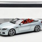 BMW M6 F12 Kabriolets Silverstone Sudrabs II Paragon 1:18 - image 8 of 8