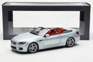 BMW M6 F12 Kabriolets Silverstone Sudrabs II Paragon 1:18 80432253656 Metāls — attēls 8 no 8