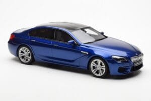 BMW M6 F06 Gran Coupe Zils GT Spirit 1:18 GT184 Sveķi — attēls 4 no 6