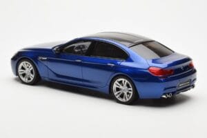 BMW M6 F06 Gran Coupe Zils GT Spirit 1:18 GT184 Sveķi — attēls 5 no 6