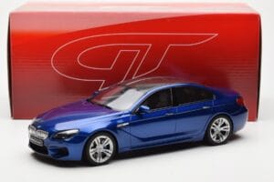 BMW M6 F06 Gran Coupe Zils GT Spirit 1:18 GT184 Sveķi — attēls 6 no 6