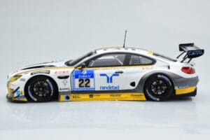 BMW M6 GT3 Rowe Racing #98 A. Graf / R. Westbrook / N. Catsburg / N. Paltalla 24 Hours of Nurburgring 2016 Minichamps 1:18 15 — attēls 3 no 6