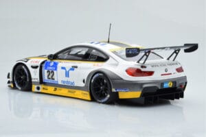 BMW M6 GT3 Rowe Racing #98 A. Graf / R. Westbrook / N. Catsburg / N. Paltalla 24 Hours of Nurburgring 2016 Minichamps 1:18 15 — attēls 5 no 6