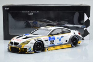 BMW M6 GT3 Rowe Racing #98 A. Graf / R. Westbrook / N. Catsburg / N. Paltalla 24 Hours of Nurburgring 2016 Minichamps 1:18 15 — attēls 6 no 6