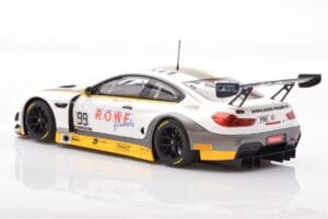 BMW M6 GT3 Rowe Racing #99 J. Martin / A. Eng / A. Sims Winner 24 Hours of Spa-Francorchamps 2016 Minichamps 1:18 155162699 M — attēls 5 no 6
