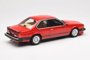 BMW M635 CSi E24 Henna Sarkans Otto 1:18 OT1018 Sveķi — attēls 2 no 6