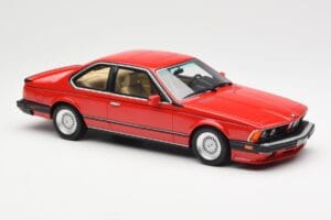 BMW M635 CSi E24 Henna Sarkans Otto 1:18 OT1018 Sveķi — attēls 4 no 6