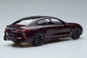 BMW M8 F93 Competition Gran Coupe Ametrīns Metaliks GT Spirit 1:18 GT285 Sveķi — attēls 2 no 6
