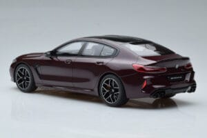 BMW M8 F93 Competition Gran Coupe Ametrīns Metaliks GT Spirit 1:18 GT285 Sveķi — attēls 4 no 6
