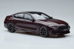 BMW M8 F93 Competition Gran Coupe Ametrīns Metaliks GT Spirit 1:18 GT285 Sveķi — attēls 5 no 6