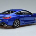 BMW M850i G15 Zils Metallik Norev 1:18 183286 Metāls - image 3 of 7