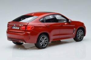 BMW X6M F86 Sarkans Norev 1:18 183242 Metāls — attēls 3 no 7