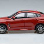 BMW X6M F86 Sarkans Norev 1:18 183242 Metāls - image 4 of 7