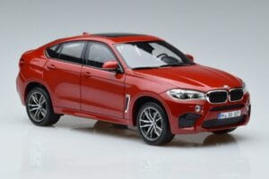 BMW X6M F86 Sarkans Norev 1:18 183242 Metāls — attēls 5 no 7