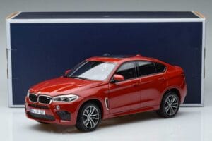 BMW X6M F86 Sarkans Norev 1:18 183242 Metāls — attēls 7 no 7