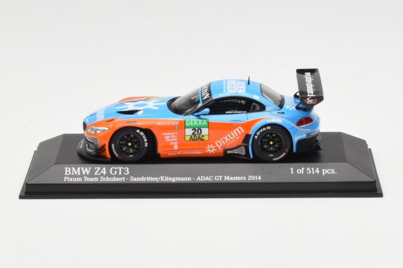 BMW Z4 E89 GT3 #20 Pixum Team Schubert ADAC GT Masters 2014 Minichamps 1:43
