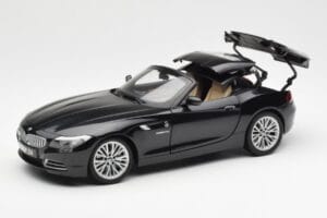 BMW Z4 E89 Spider Melns Metalik Kyosho 1:18 08771BK Metāls — attēls 3 no 9