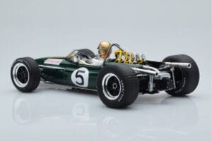 Brabham BT20 Repco #5 J. Brabham Mexico GP 1966 MCG 1:18 MCG18608F Metāls — attēls 5 no 6