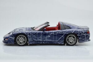 Chevrolet Callaway C12 Corvette MUKO Artcar AUTOart 1:18 71014 Metāls — attēls 6 no 9