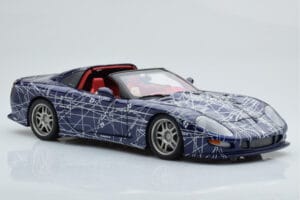 Chevrolet Callaway C12 Corvette MUKO Artcar AUTOart 1:18 71014 Metāls — attēls 7 no 9