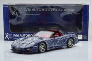 Chevrolet Callaway C12 Corvette MUKO Artcar AUTOart 1:18 71014 Metāls — attēls 9 no 9