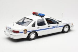 Chevrolet Caprice Cheyenne Policija UT Models 1:18 21025 Metāls — attēls 2 no 6