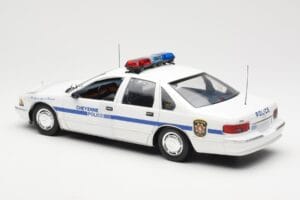 Chevrolet Caprice Cheyenne Policija UT Models 1:18 21025 Metāls — attēls 5 no 6