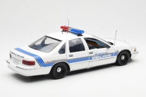 Chevrolet Caprice Sebring Policija UT Models 1:18 21029 Metāls — attēls 2 no 6