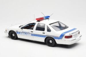 Chevrolet Caprice Sebring Policija UT Models 1:18 21029 Metāls — attēls 5 no 6