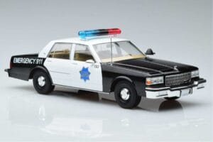 Chevrolet Caprice San Francisco Police Department MCG 1:18 MCG18389 Metāls — attēls 4 no 6