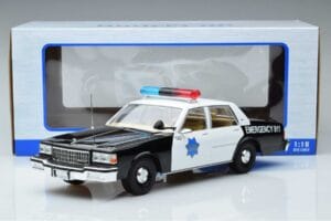 Chevrolet Caprice San Francisco Police Department MCG 1:18 MCG18389 Metāls — attēls 6 no 6