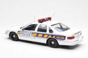 Chevrolet Caprice Watkins Glen Policija UT Models 1:18 21028 Metāls — attēls 5 no 6