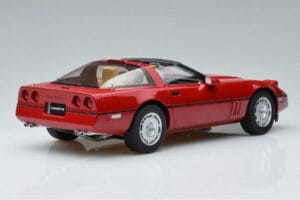 Chevrolet Corvette C4 Sarkans AUTOart 1:18 71241 Metāls — attēls 3 no 8