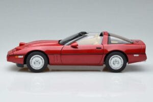 Chevrolet Corvette C4 Sarkans AUTOart 1:18 71241 Metāls — attēls 4 no 8