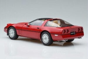 Chevrolet Corvette C4 Sarkans AUTOart 1:18 71241 Metāls — attēls 7 no 8