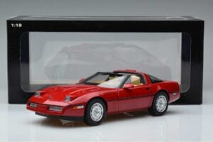 Chevrolet Corvette C4 Sarkans AUTOart 1:18 71241 Metāls — attēls 8 no 8