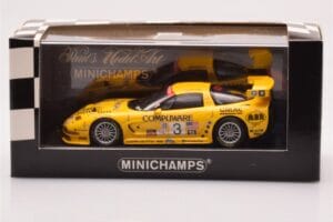 Chevrolet Corvette C5R #3 O. Gavin / J. O'Connell / R. Fellows Sebring 12 Hours 2003 Minichamps 1:43 400031403 Metāls — attēls 4 no 4